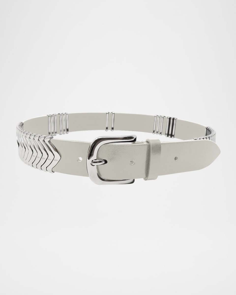 Tehora Leather Buckle Belt
